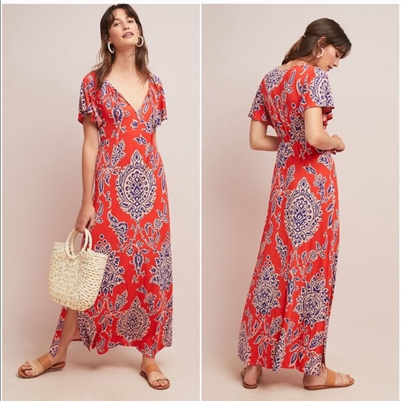 Anthropologie Dresses & Skirts - Anthropologie Akemi + Kin Correia Maxi Dress XL